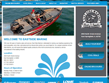 Tablet Screenshot of eastsidemarine.com